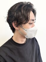 モリオフロムロンドン 松戸店(Morio from London) 【松戸 アイダ】メンズニュアンスパーマ/ツーブロック/襟足あり