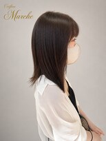 美容室 マルシェ 【岡谷市イルフプラザ1F/美容室マルシェ】_ミディアム