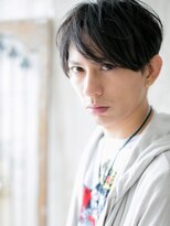 グルーミングサロン バーバー キャッスル 北浦和西口(Grooming salon Barber Castle)&nbsp;20代30代斜めバング黒髪ビジカジ束感スマートマッシュa1北浦和