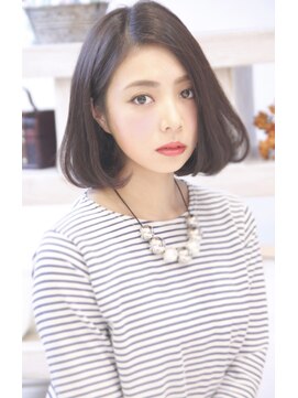 ニスル センター南店(NISURU） 似合わせカット/大人ガーリー/ダークアッシュ/着物/センター南