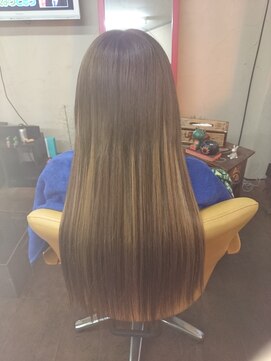 エクステンション アトレ(extention attre) ヘアエクステへそ上75本