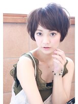 ネオリーブクレア 綱島店(Neolive Krea)&nbsp;アシメショート☆３０代４０代にも人気グレージュ