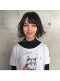 【横浜美容室ネイミーズ】ラフカジュアルボブ
