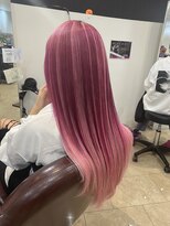 カルマ(KARMA)&nbsp;【デザインカラーシールエクステ】ピンクカラー！