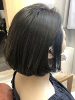 ルクス ヘア パートナー(Luxe HAIR PARTNER) インナーカラー×ディープブルー