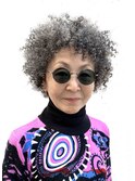 グレイヘアのスパイラルパーマ・白髪のスパイラルパーマ