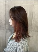 ピンクインナーカラー