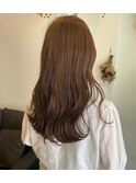 ブリーチなし!ハニーブラウン