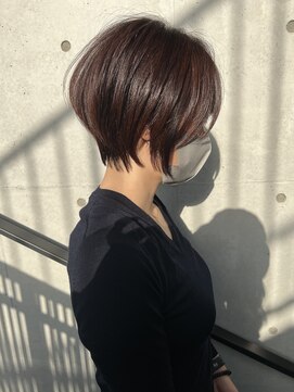 アソビ 表参道(ASOBI) 襟足ギザギザ　くびれショートボブ