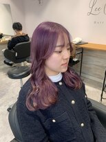 リーオオサカ(Lee Osaka)&nbsp;カシスラベンダー×韓国風スタイル