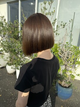 サラ 新宮店(SARA) 切りっぱなしボブ