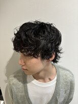 グラフ 立川(Graph.)&nbsp;無造作ニュアンスツーブロックメンズカットパーマ