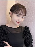 くびレイヤーエモージュ愛されショートボブ艶髪マッシュハンサム