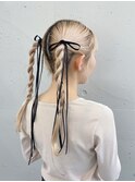 ハイトーン/ブリーチ/アレンジ/セット/ヘアアレンジ/ヘアセット
