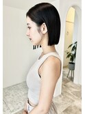 耳かけしてもおさまるぷつッとボブ