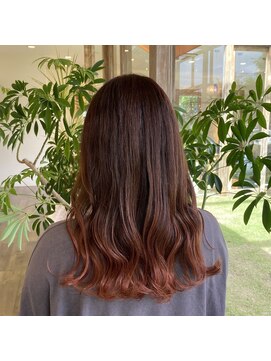 シャンプー ひろせ店(SHAMPOO) ピンクブラウングラデーション