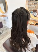 推し活ヘアアレンジ