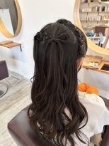 ヘアーサロン 銀 推し活ヘアアレンジ