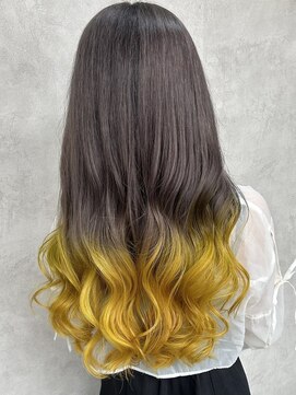 ルノン フィージュ(LUNON fieju) グラデーションカラー/グレージュ/イエローカラー/ブリーチ/韓国