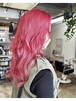 ノリト(norito)&nbsp;ロングレイヤー×ピンク