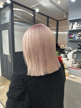 ウェルブ(Welb.) ほんのりピンク×ボブ