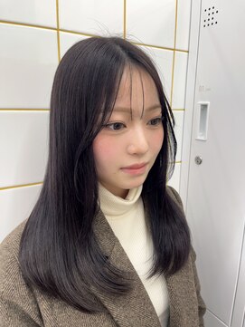 ガーランド(Girland) 【girland】ラベンダーグレージュ/韓国風/レイヤー