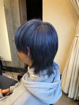 ナンバー エミライ 溝の口(N° emirai) ミニウルフ/くすみブルー/テラコッタ/韓国マッシュ/くびれヘア