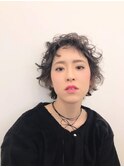 少ししっかりパーマスタイル