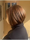 【似合わせカット】大人っぽグラデーションボブカット