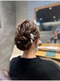 ヘアセット/ヘアアレンジ/パーティーヘア/結婚式/パーティー