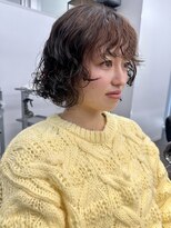 サロンドジョー(salon de joe)&nbsp;ボブパーマプードルパーマレディースパーマニュアンスパーマ奥東