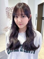 アイティーバイアルバム 松戸店(IT by ALBUM)&nbsp;ロング顔周りレイヤー前髪カット_ba539571