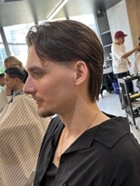 フランクスバーバーリザーブ 人形町店(FRANK’S BARBER RESERVE) ウルフセンターパート外国人風H