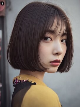 ゲーム 下北沢(GAME) ショートボブ/ストレートボブ/前下がりボブ髪質改善20代30代40代