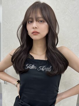 アイトーキョーエス 渋谷(AI TOKYO S) 透明感カラーブリーチダブルカラーオリーブグレージュレイヤー