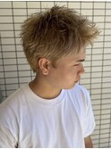 #サーフカール#スパイキーショート#ブルーブラック#船橋
