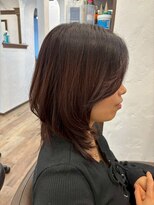 アミリー ひたち野うしく店(Amily)&nbsp;ハイライトバレイヤージュダブルカラーケアブリーチ20代30代