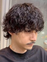 フィフス 天神大名(fifth) 天神大名メンズパーマ波巻きパーマプードルパーマッシュウルフ