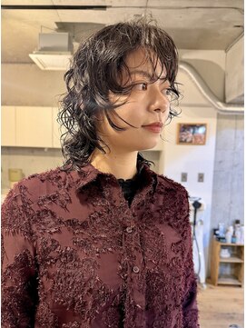 ハイジア(hygea) ハッシュカットハイレイヤーウルフレイヤーパーマラフウェーブ