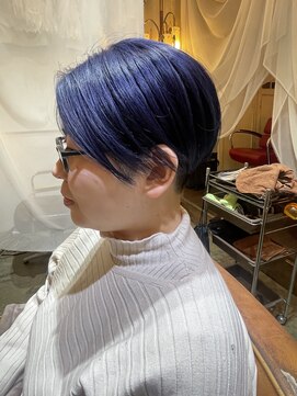 アロウズ(Arrows) ネイビー×ショート