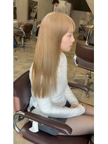ラボアン 梅田店(lab.em.) 髪質改善×ハイトーンカラー