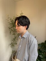 ソソ(soso) センターパートメンズ/パーマ/マッシュ