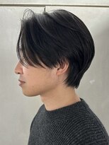 ガーデンタチカワネクスト(garden tachikawa next) 毛流れセンターパートウルフ大人男子ナチュラル20代30代フェザー