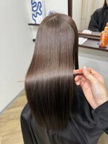 ボクノ 6号店 大橋(bokuno) 【 chika 】髪質改善縮毛矯正 / 大人女性 / 地毛風ストレート
