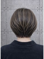 リトマス 二子玉川(litmus)&nbsp; 二子玉川/レイヤーボブ/60代/エンドカラー/ハッシュカット