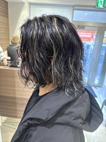 アッシュ 下丸子店(Ash)&nbsp;サーフカールセンターパート波巻きツイストスパイラル無造作