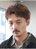 原宿アクティブショートルーズショートパーマツイストパーマ緩め