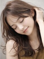 ムーン 仙台一番町店(OON) ブリーチなしミルクティーベージュ/透明感カラー/艶カラー/仙台