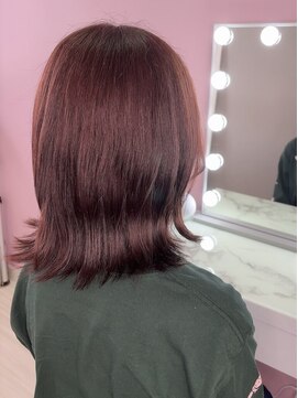 ヘアーショップ オズ(hair shop oz) ピンクブラウン
