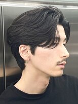 レタッチ バイ フィフス 銀座(RETOUCH by fifth) 新橋メンズパーマフェザーパーマシャドウパーマセンターパート